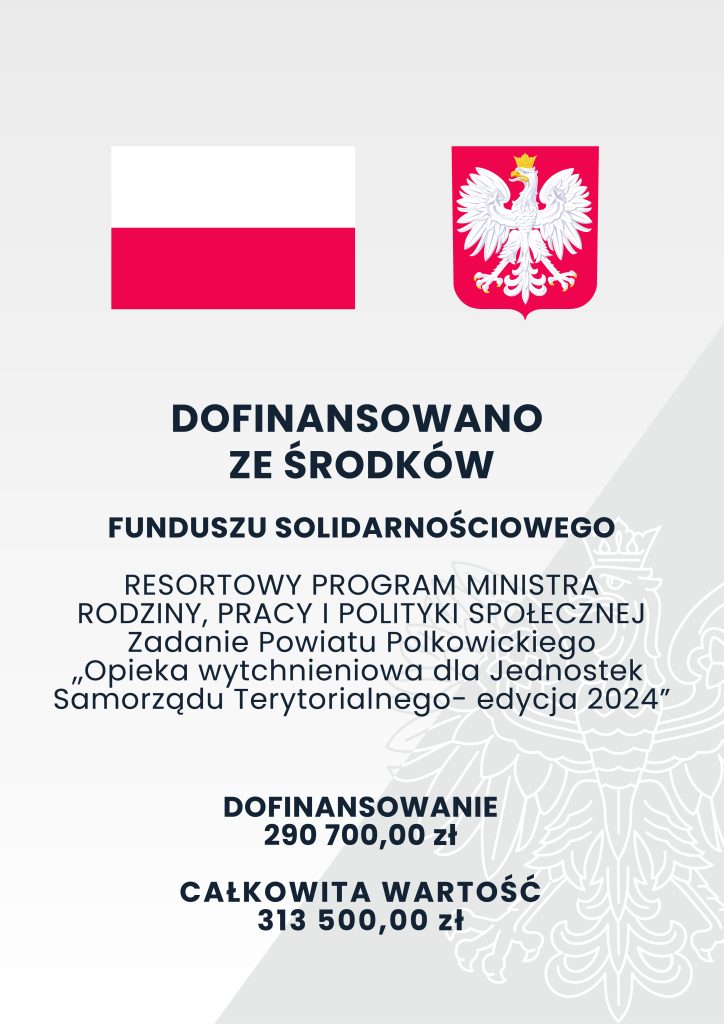 dofinansowano ze środków MRPIPS